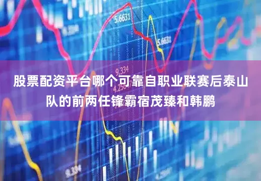 股票配资平台哪个可靠自职业联赛后泰山队的前两任锋霸宿茂臻和韩鹏